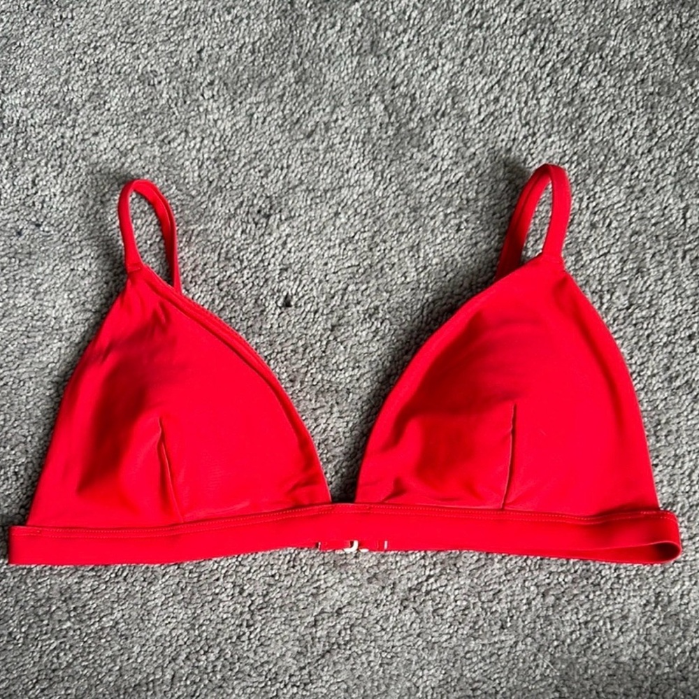 Hollister Red Bikini Top